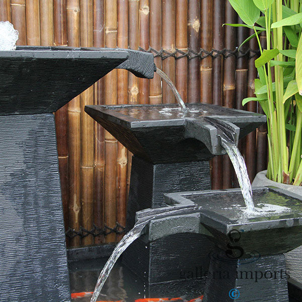 4-Layer Pagoda Bowl Water Feature (Medium) - Melbourne area only