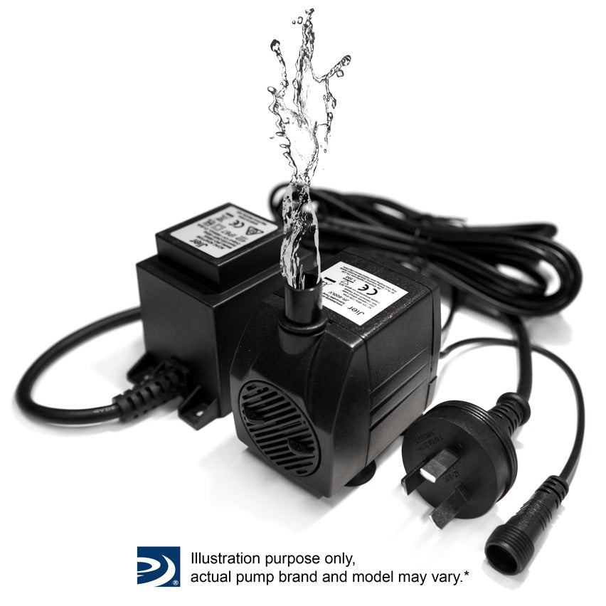 Double Crossover Cascade Water Feature Pump & Power Pack