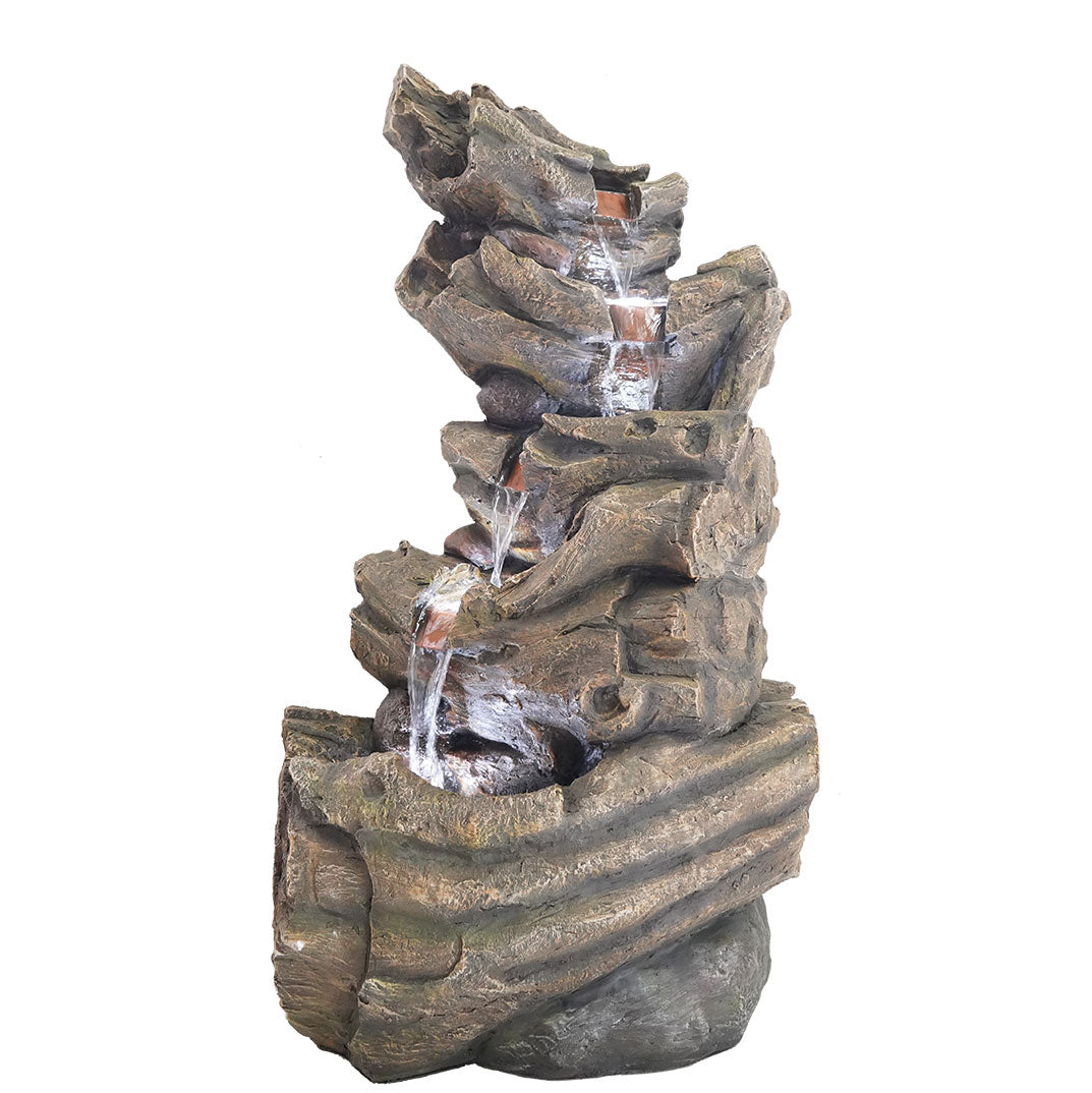 Large Flowing Driftwood Water Feature