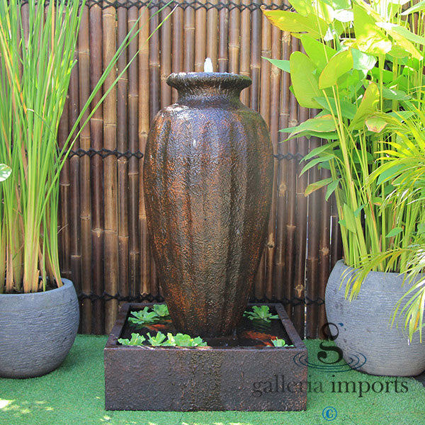 Large Teardrop Urn with Pond Water Feature