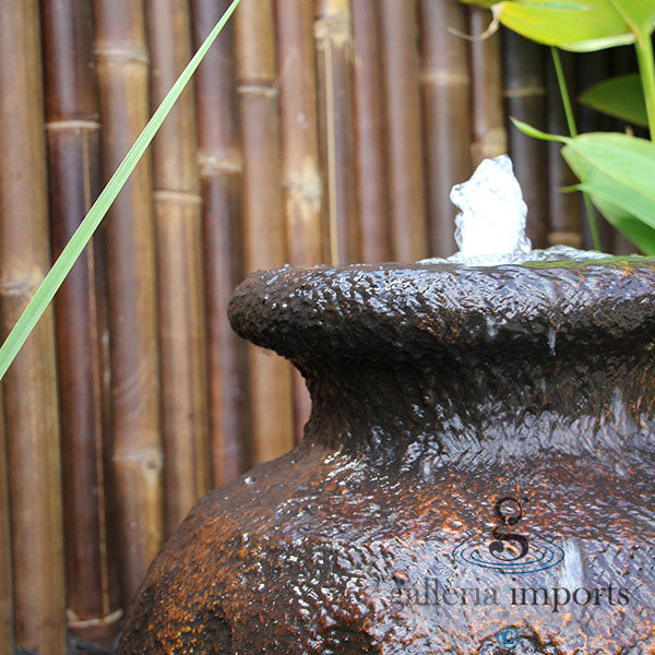 Large Teardrop Urn with Pond Water Feature