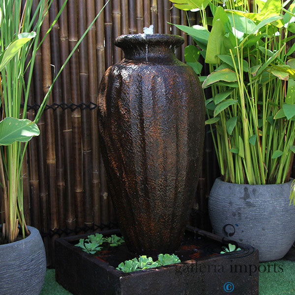 Large Teardrop Urn with Pond Water Feature