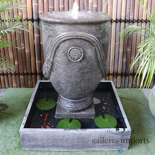 Large Goblet with Pond Water Feature