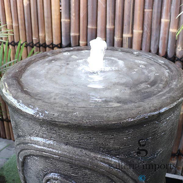 Large Goblet with Pond Water Feature