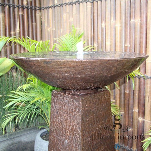 Pillar & Bowl Large Water Feature