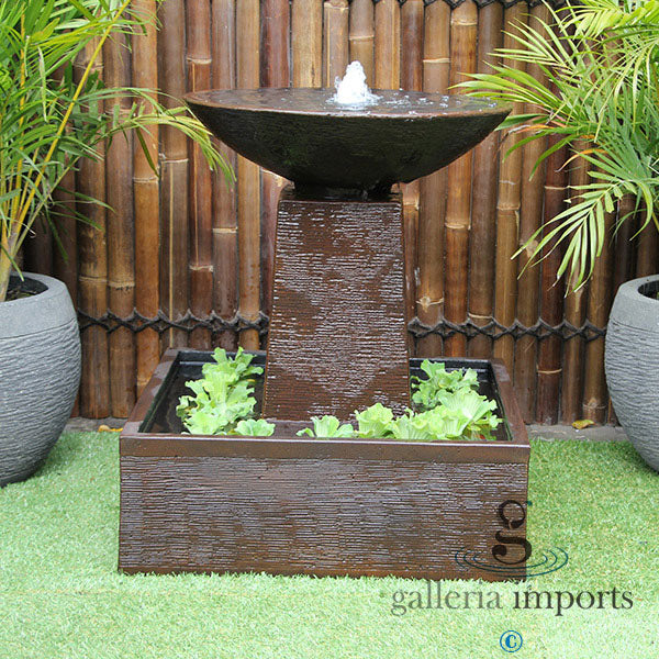 Pillar & Bowl Medium Water Feature