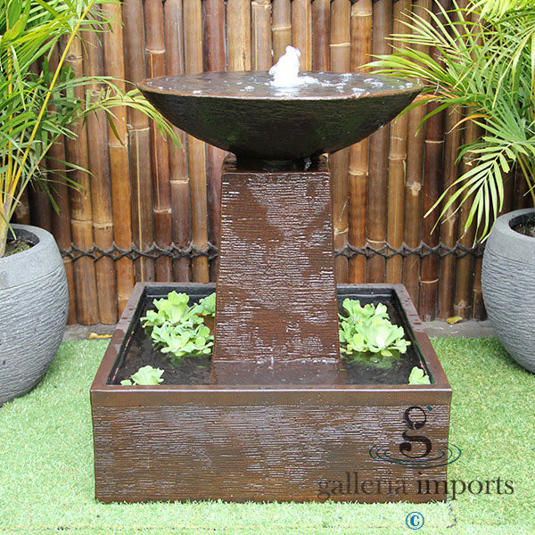 Pillar & Bowl Medium Water Feature