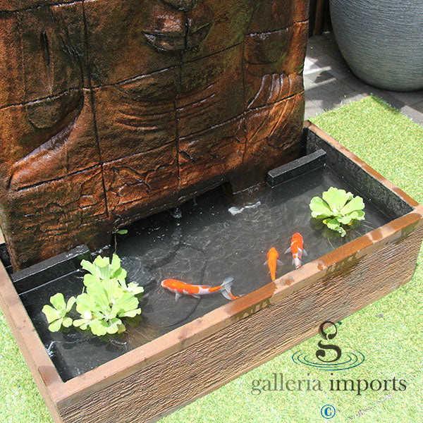 Temple Buddha Wall Water Feature