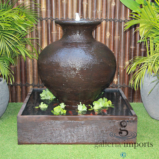 Large Round Urn Water Feature