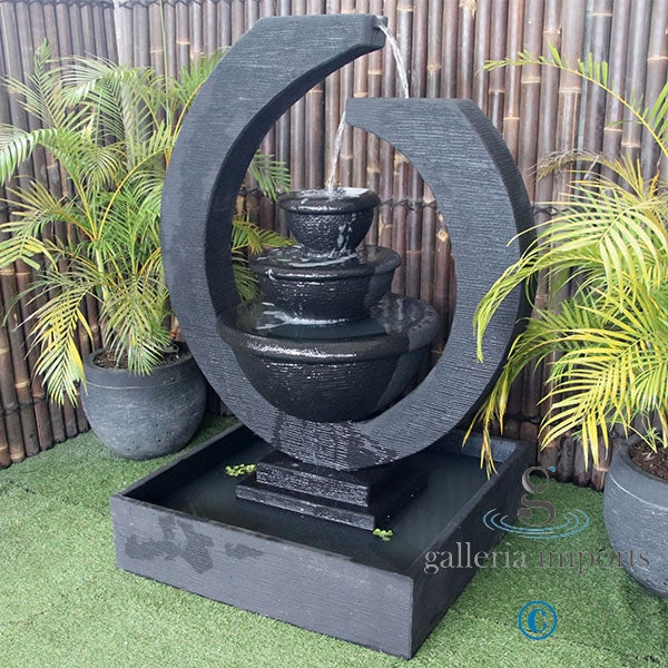 3 Bowl Curve Water Feature - Melbourne area only