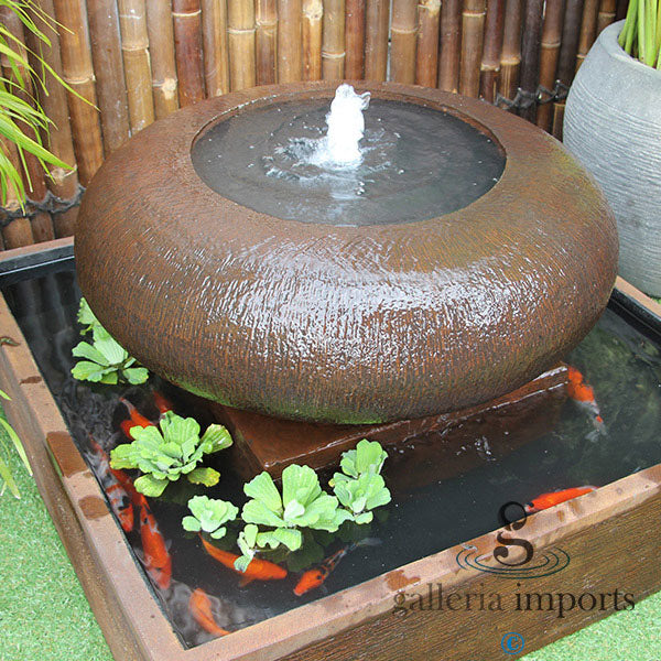 Low Bowl with Pond Water Feature