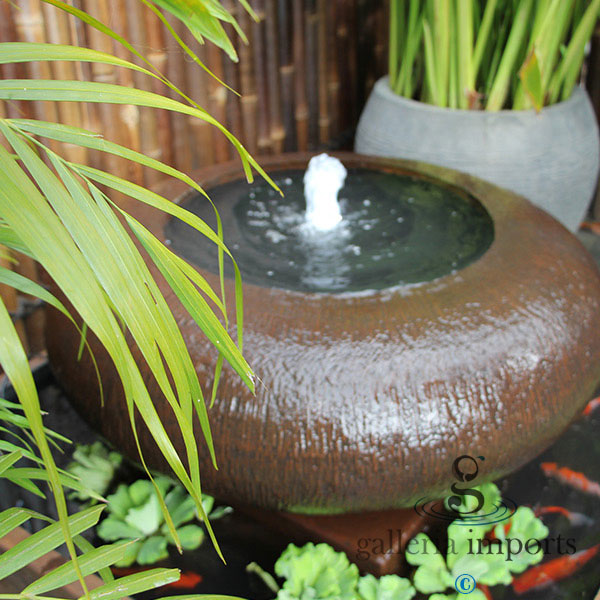 Low Bowl with Pond Water Feature