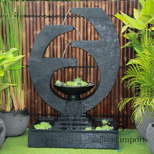 4 Layer Twin Curve Large Water Feature