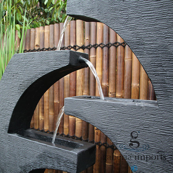 4 Layer Twin Curve Large Water Feature