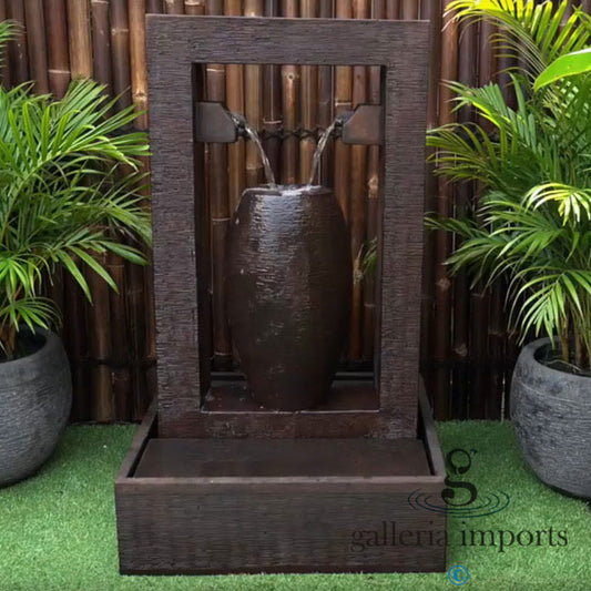 Framed Urn Water Feature - Melbourne area only