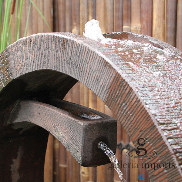 4 Layer Circular Flowing Water Feature